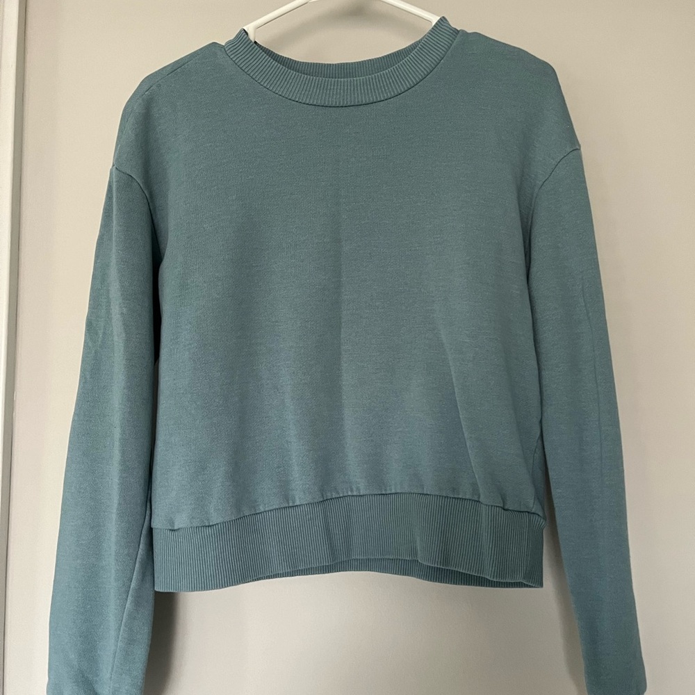 Teal Long Sleeve Sweatshirt